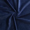 thumbnail image 4 of AuroraX Warm Fleece Throw Blanket with Hemmed Edge for Couch Blue Decorative Super Soft Cozy Blanket Hypoallergenic Washable 51"x59" Throw for All Seasons, 4 of 5