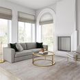 thumbnail image 4 of Evelyn&Zoe Metal Round Pedastal Base Coffee Table in Gold and Brass Finish, 4 of 7