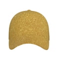 thumbnail image 2 of Balery Baseball Cap Adjustable Size for Running Workouts and Outdoor Activities All Seasons Dad Hat(Gold Shiny), 2 of 8
