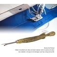thumbnail image 3 of HUGFEGWE Seam Ripper Tool, Stitch Remover Tool Seam Ripper Retro Exquisite Zinc Alloy and Steel Handy Seam Thread Remover Seam Ripper Stitch Unpicker for Sewing (Gold) CA919-130578, 3 of 8
