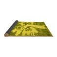 thumbnail image 2 of Ahgly Company Indoor Square Persian Yellow Traditional Area Rugs, 8' Square, 2 of 4