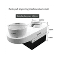 thumbnail image 7 of CNC Router Dust Collector Shoe Engraving Machine Spindle Cover Diameter 85mm Woodworking Brush Cleaner Tools (Nextcard), 7 of 7