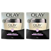 Olay Total Effects Anti-Aging Night Firming Cream, Night, 1.7 Oz (Pack of 2)