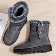 thumbnail image 6 of Ablanczoom Snow Boots Women: Winter Shoes Woman Ankle Outdoors Booties with Warm Faux Fur, 6 of 9