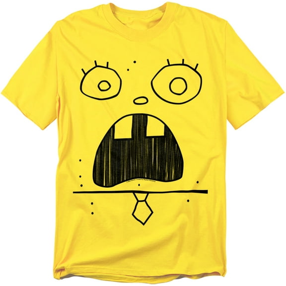 Spongebob T-Shirt Spongebob Doogle Face Unisex Graphic Tee for Men & Women
