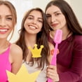 thumbnail image 3 of ABCISI Giant Toothbrush Prop - Oversized Toothbrush, Large Big Brush Prop, Oversized Toys for Costume Take Picture Party Favor, Fun Novelty Event Decor, Pink, 3 of 9