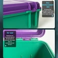 thumbnail image 5 of PP Tool Storage Container Waterproof Design With Color Choices Carriers Storage Box For Construction Professional, 5 of 8