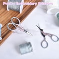 thumbnail image 3 of EXLEAF Embroidery Scissors 2 Pcs Small Sewing Scissors Sharp Stainless Steel 3.6 Inches for Artwork, Crochet, Needlework, Threading, Pink, 3 of 7