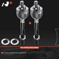 thumbnail image 2 of A-Premium Front Inner Steering Tie Rod Ends Compatible with Honda Civic 1996 1997 1998 1999 2000 1.6L 2-PC Set, 2 of 7