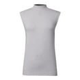 thumbnail image 4 of Women's 2024 Mock Turtle Neck Sleeveless Knit Sweater Vest - Casual, Trendy and Slim Fitted, 4 of 5
