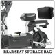 thumbnail image 3 of IFANLANDOR Bolsa Trasera Para Motocicleta Con Acolchado Y Material Impermeable Negro, 3 of 6