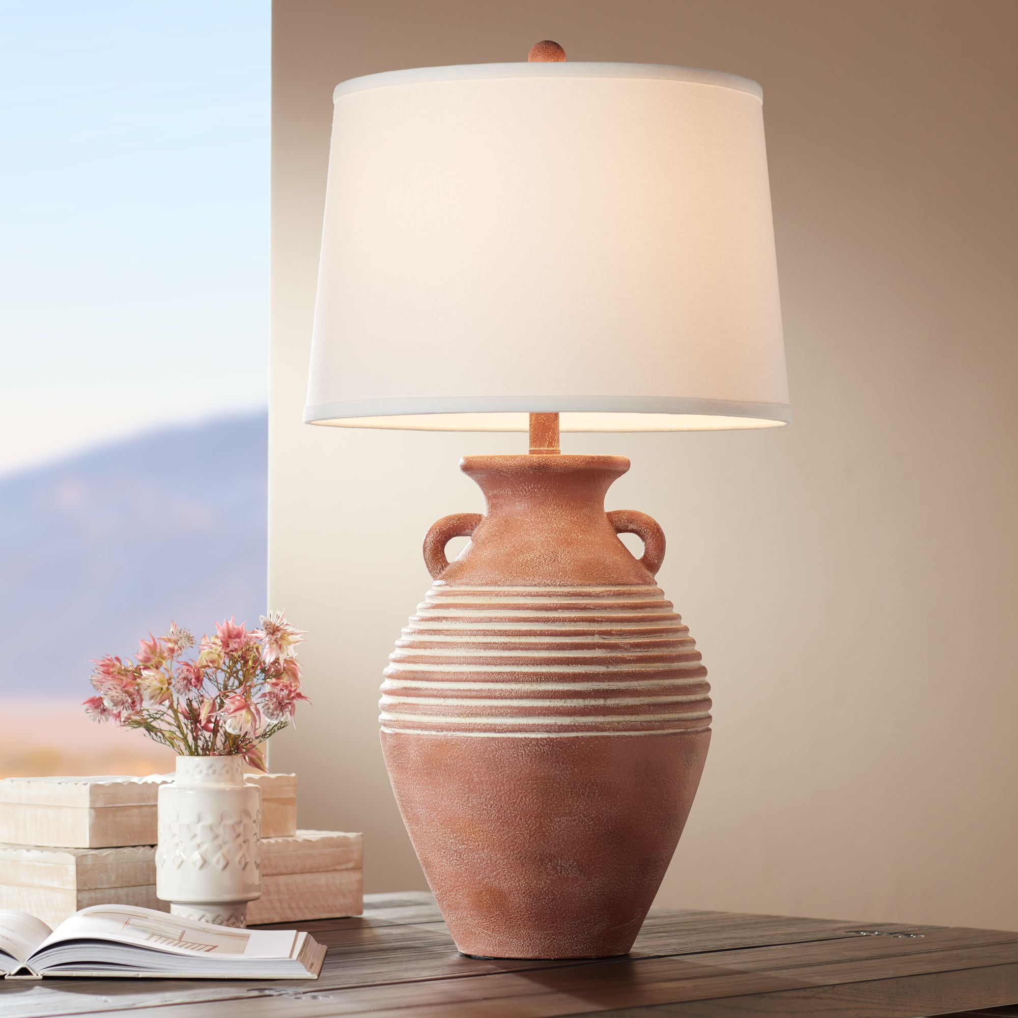 Possini Euro Design Modern Table Lamp 27.75