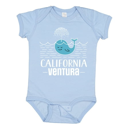 

Inktastic California Ventura Whale Watching Boys or Girls Baby Bodysuit