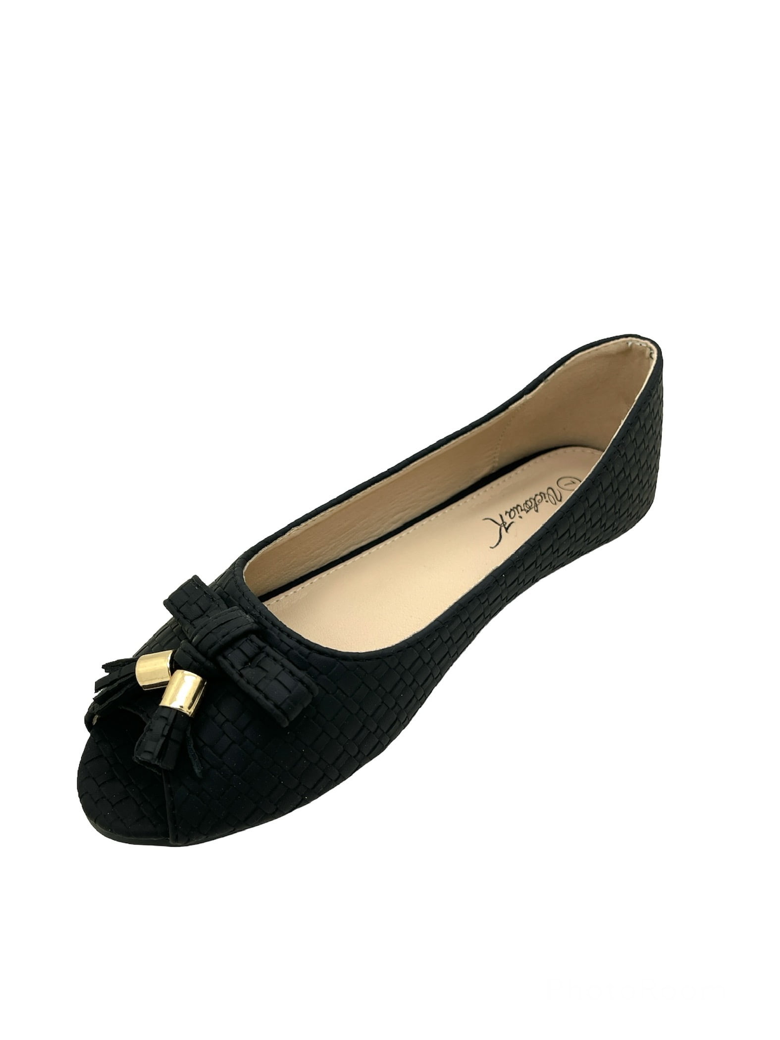 Women's Fashion Comfort Open Toe Flats W/Tassle