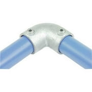 KEE KLAMP 90 Elbow Galvanized Iron Pipe Fittings- Fits 2" Schedule 40 Pipe