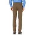 thumbnail image 2 of Haggar Mens Comfort Straight Fit Flat Front Flex Khaki  Chino Pants 38W x 30L Khaki, 2 of 2