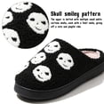 thumbnail image 4 of BERANMEY Halloween Slippers for Women Perfect Soft Plush Comfy Warm Slip-On Cute Womens Slippers Indoor Fluffy House Slippers for Women and Men Non-slip Fuzzy Flat Slides, 4 of 9