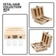 thumbnail image 3 of juego de caja para conservar el cabello de bebé, tarro de recuerdo para el primer corte de pelo y el rizo, caja de recuerdo para el cabello de bebé y el cordón umbilical, 3 of 8