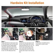 Vantrue 11.5ft USB-C Hardwire Kit (12V–24V to 5V) with Acc Functionality, Low Voltage Protection for N4(S)/N4 Pro(S)/N5(S)/N2X/E1 Pro/E360/ACE/E1 Lite/E2/S1 Pro(MAX)