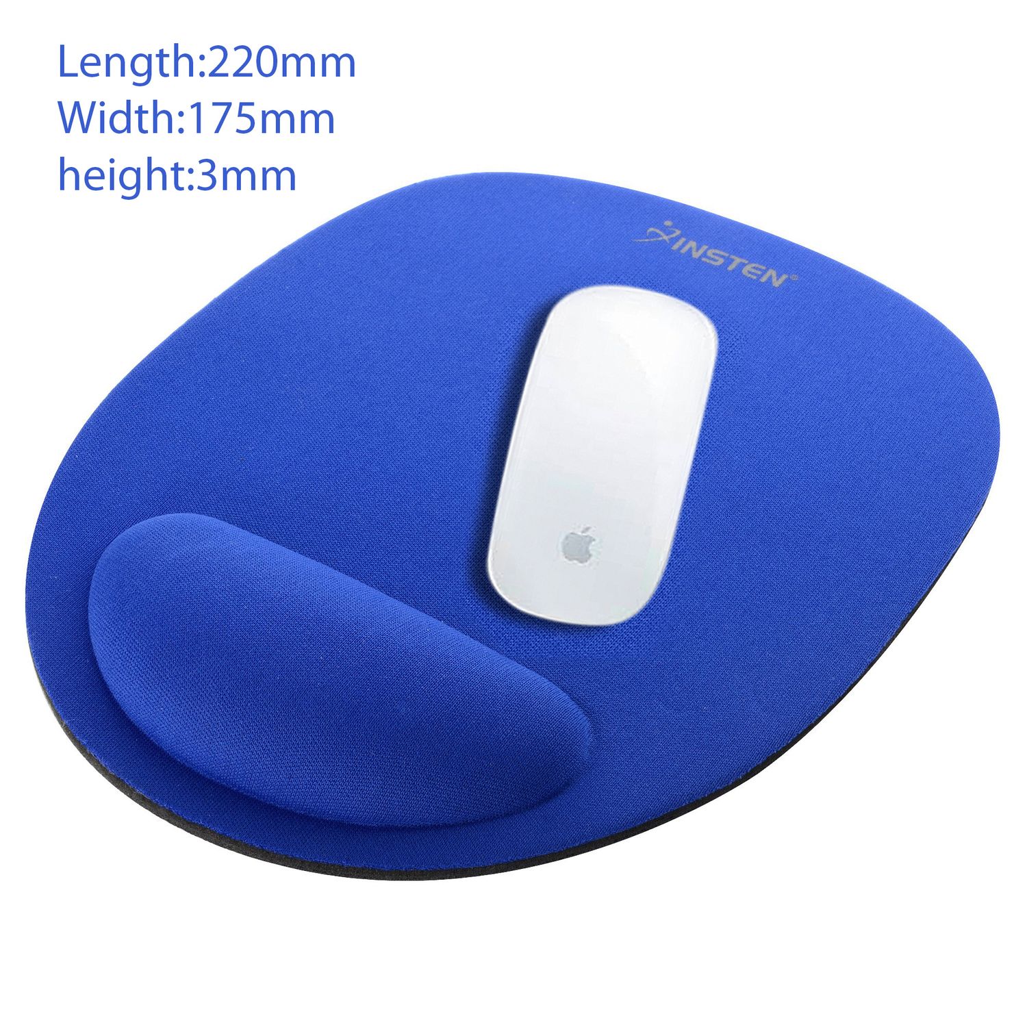 Insten Laptop Mouse Pad with Nonskid Rubber Base Marble Patterned