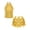Gold, variant on Kids Girls Latin Jazz Salsa Samba Rumba Dance Sequins Sleeveless Tank Top with Mini Skirt Set Silver 8