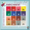thumbnail image 3 of Bloques de cera para arte encáustico Mercurius, set de 16 colores, 3 of 7