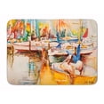 thumbnail image 1 of Carolines Treasures JMK1042RUG Sailboat with Pelican Golden Days Machine Washable Memory Foam Mat, 1 of 4