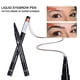 thumbnail image 2 of Lápiz para cejas con punta de horquilla lápiz líquido para cejas resistente a las manchas resistente al agua para mujeres, 2 of 7