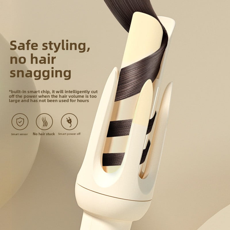 Fully automatic curling iron, does not hurt the electric curling iron, four-speed adjustment, anti-scalding design, fast heating in 30 seconds, 360 ° rotating wire, intelligent power-off.