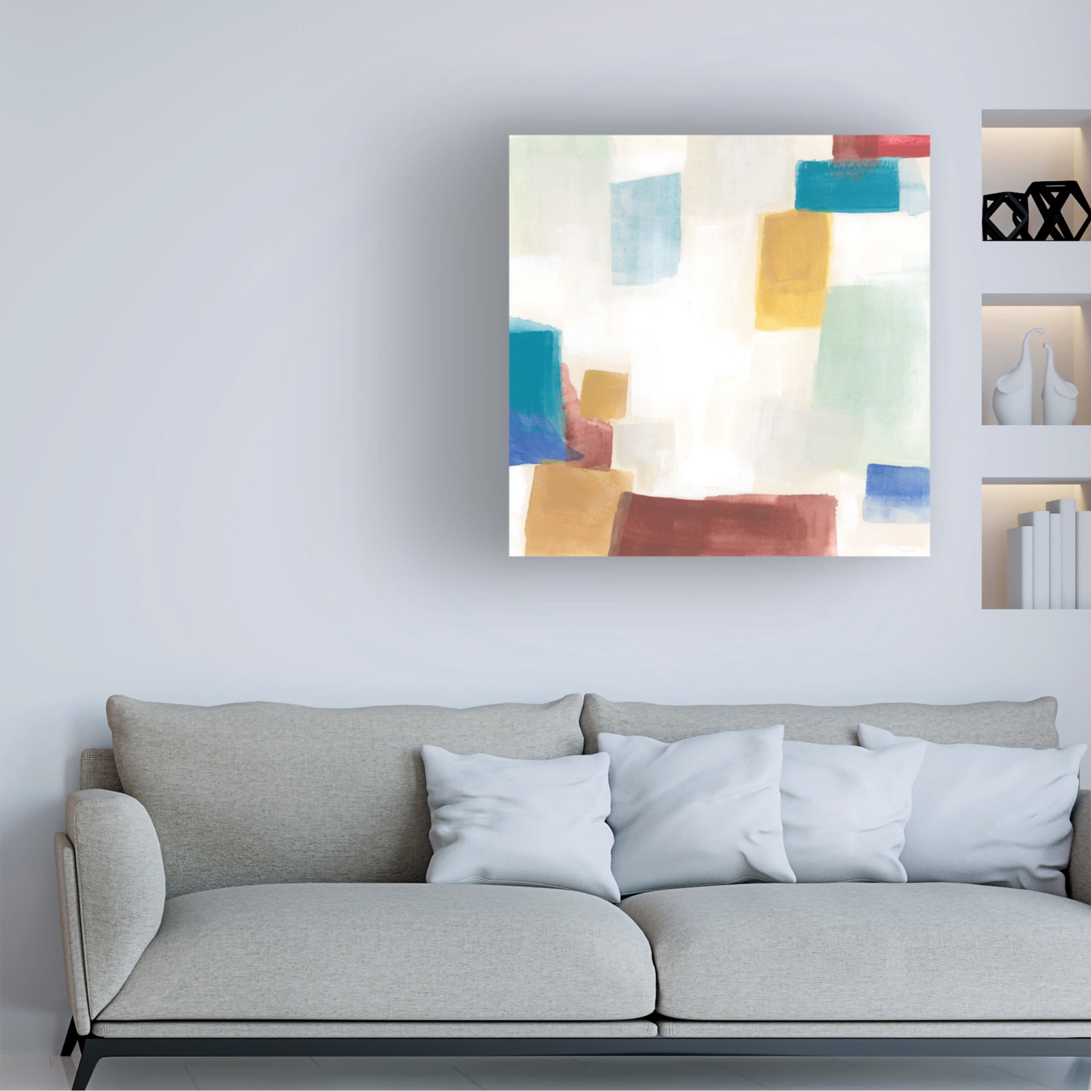 Trademark Fine Art June Erica Vess  Vidrio I Canvas Wall Art