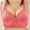 29-Pink, variant on YWDJ Push up Bras for Women Plus Size Padded Comfy Bras No Wire Lounge Bras Adjustable Straps Full Coverage Bow Comfortable Bras Padded Plus Size Lace Comfy Bras Hollow Wrap Bras Khaki L