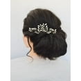 thumbnail image 3 of Beautiful White Bride Pearl Hairpins, 3 of 5
