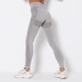 thumbnail image 2 of Giftesty Womens Pants Clearance!2021 High-Waisted Hip Tight-Fitting Quick-Drying Cropped Stretch Yoga Pants, 2 of 9