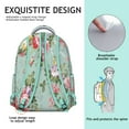 thumbnail image 5 of Spring Floral Waterproof Backpack - Stylish Ergonomic School Bag for Students, 5 of 5