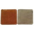 thumbnail image 4 of BESTYASH Queue de Piscine Carrée Marron Café 2 Pcs pour Hommes et Femmes 9.5x3.7in, 4 of 7
