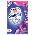Suavitel Complete Fabric Softener Dryer Sheets, Lavender, 15 Pack