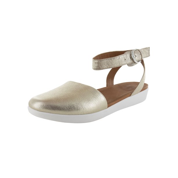 fitflop cova metallic silver