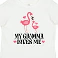 thumbnail image 4 of Inktastic Gramma Loves Me Girl Flamingo Girls Toddler T-Shirt, 4 of 5