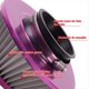 thumbnail image 4 of stainless Filtro de aire de admisión de coche, limpiador de aire de seta reutilizable lavable, 3 pulgadas, 76mm, Metal, 4 of 5