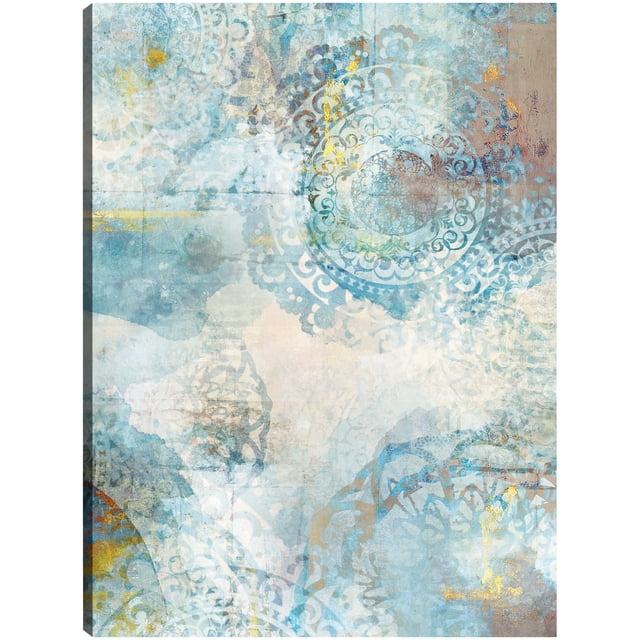 Cuadro Decorativo | Fine Art Tj | Círculo Índigo De La Vida Por Ken Roko - 114 x 86 cm