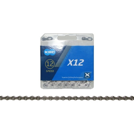Bike KMC Chain 1/2x11/128 X12 12/Speed Sliver.