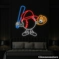 thumbnail image 2 of Glowneon Baseball Neon Sign, Baseball Led Sign, Baseball Led Light Decor, Baseball Lover Gifts, 2 of 5