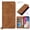 Brown, variant on For Apple iPhone 16 Pro Max (6.9") PU Leather Pouch Flip Folio Wallet ID Credit Card Slots Money Holder with Magnetic Closure & Kickstand Cover ,Xpm Phone Case [ Red ]