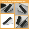 thumbnail image 3 of LEORX security door stops Door Stopper Rubber Landlords Bathroom 1Pack, 3 of 8