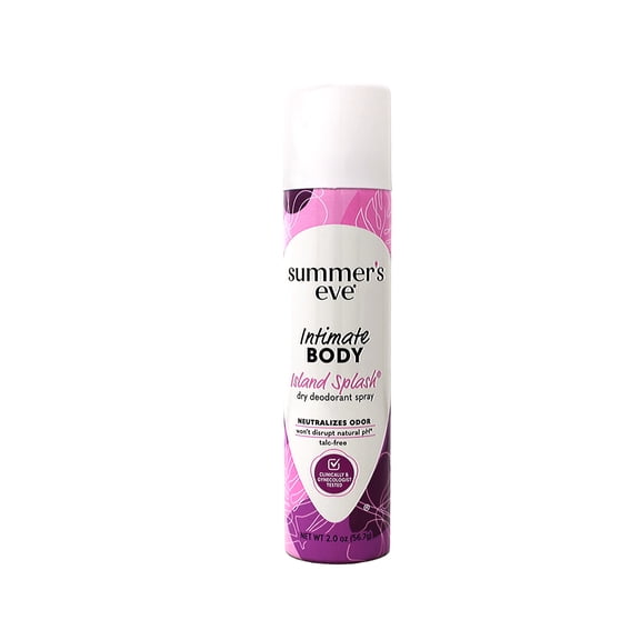 Summer's Eve Deodorant Spray Island Splash