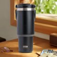thumbnail image 1 of Taza de viaje de 900ML, aislamiento de doble capa de acero inoxidable para trabajo, campo, Fitness, 1 of 9