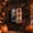 E, variant on Halloween Wooden Hanging Sign Spooky Pumpkin NO ENTRY Door Plaque Outdoor Front Porch Yard Decor