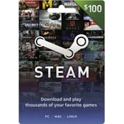 Steam $100.00 Gift Card [Physical]
