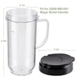thumbnail image 3 of Tazas de repuesto Equust de 22 onzas de alto para Magic Bullet, 3 of 7