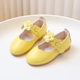thumbnail image 2 of YunPes Girls Mary Jane Shoes Vintage Elegant Oxford Church Music Dress Shoes Toddler/Big Kids School Uniform Flats with Flower Ankle Strap, 2 of 6